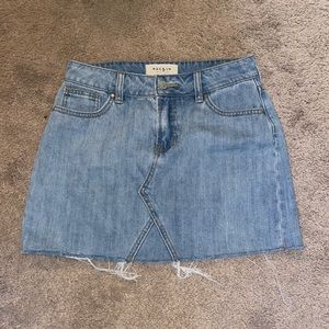 Pacsun jean skirt